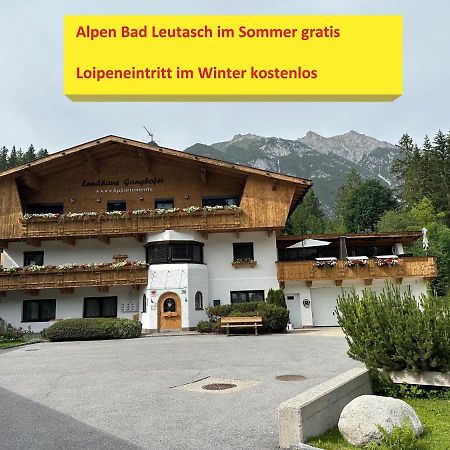 Apartmán W6 Haus Ganghofer Leutasch Exteriér fotografie
