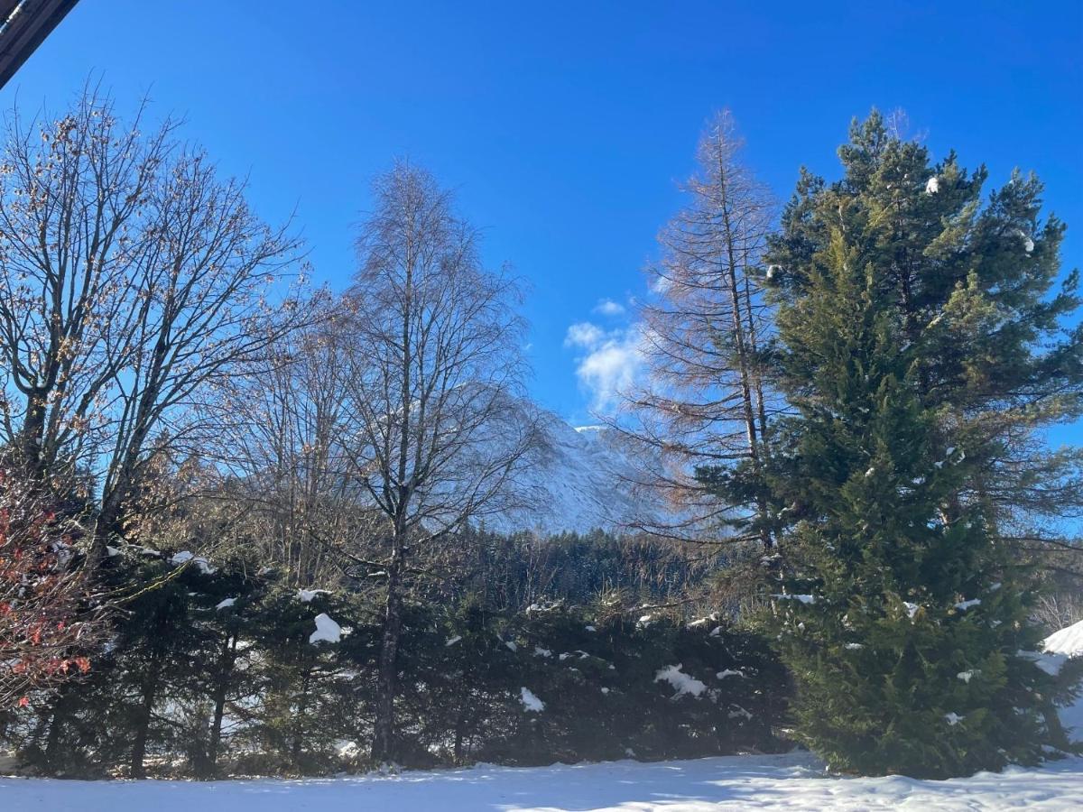 Apartmán W6 Haus Ganghofer Leutasch Exteriér fotografie