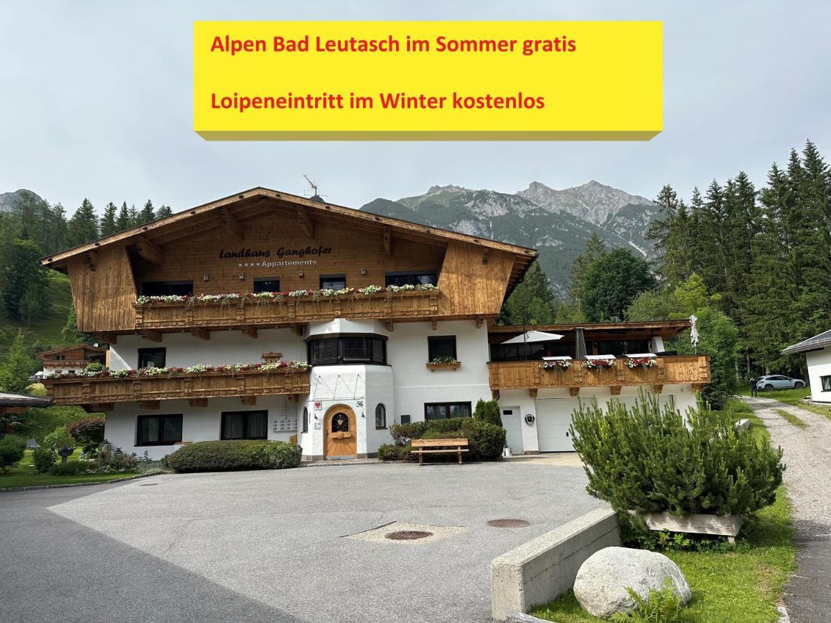 Apartmán W6 Haus Ganghofer Leutasch Exteriér fotografie