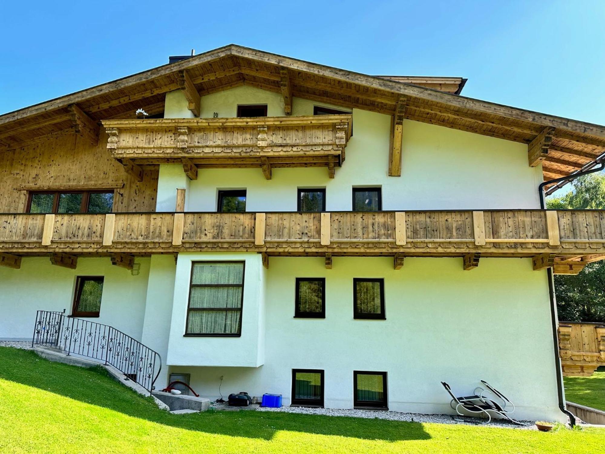Apartmán W6 Haus Ganghofer Leutasch Exteriér fotografie
